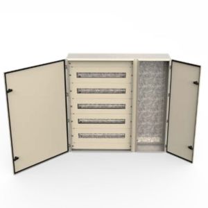 GABINETE METALICO CON DUCTO IP65 P/ 168 BOCAS 600X1200X210 FORLI - Vista 1