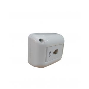SET ARMADO 1 TOMA TELEFONICO RJ11 SUPERFICIE LINEA URBANA EXULTT