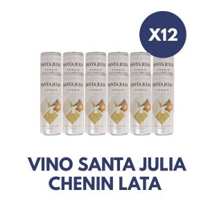 VINO SANTA JULIA CHENIN LATA 355 CC X 12 - Vista 1