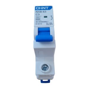 LLAVE TERMICA UNIPOLAR 1X3A 6KA CURVA C CHINT - Vista 4