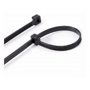 PRECINTO DE NYLON 7.6MM X450MM - NEGRO X 50 UNIDADES INTECK