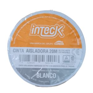 CINTA AISLADORA PVC 20 MTS INTECK - Vista 5