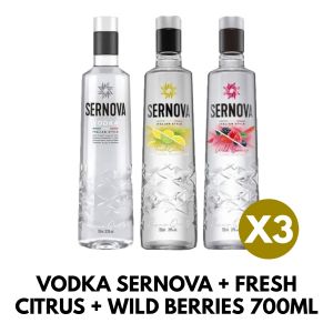 VODKA SERNOVA + FRESH CITRUS + WILD BERRIES 700ML - Vista 1
