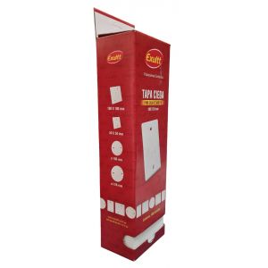 PACK X 100 TAPA CIEGA PARA CAJA 10 X 5 BLANCO EN DISPENSER - Vista 1