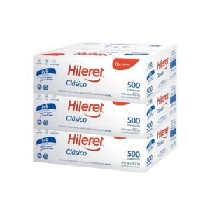EDULCORANTE HILERET CLASICO FORTE 500 SOBRES X 3 UNIDADES