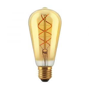 LAMPARA PERA GOLDEN FILAMENTO LED 5W E27 MACROLED