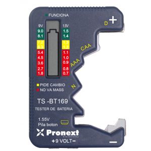 TESTER PARA PILAS Y BATERIAS