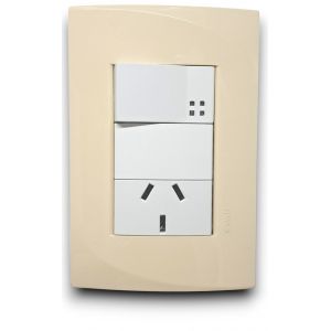 SET ARMADO PUNTO Y TOMA PLEIN ENIGMA BEIGE EXULTT