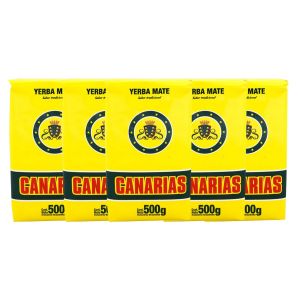 YERBA MATE CANARIAS 500 GR X 5 UNIDADES