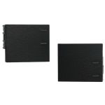 MODULO LLAVE DE 2 PUNTO (MEDIO TECLON) 10A JELUZ PLATINUM NEGRO