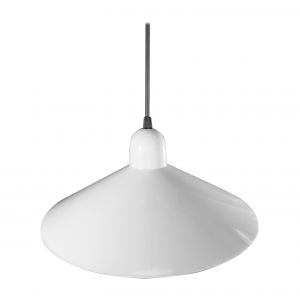 LAMPARA COLGANTE CHINO 1 LUZ BASICO BLANCO STAR BOX