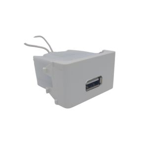 CARGADOR USB 5V 2 AMPER SIMPLE EXULTT URBANA BLANCO