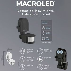 KIT ALARMA C/ SIRENA CON SENSOR DE MOVIMIENTO COLOR NEGRO - Vista 6