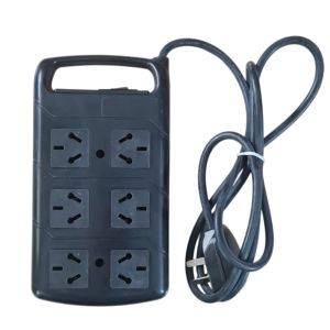 PROLONGADOR ZAPATILLA 6 TOMAS ESPECIAL C/CABLE 1.5 MTS EXULTT - Vista 7