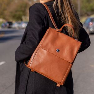 MOCHILA ECO CUERO MODERNA URBANA PAULA LIBERTA - Vista 22