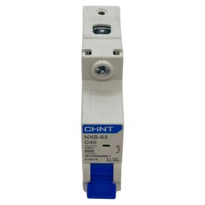LLAVE TERMICA UNIPOLAR 1X40A 6KA CURVA C CHINT - Vista 3