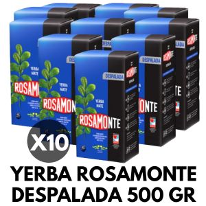 YERBA ROSAMONTE DESPALADA 500 GR X 10 UNIDADES - Vista 1