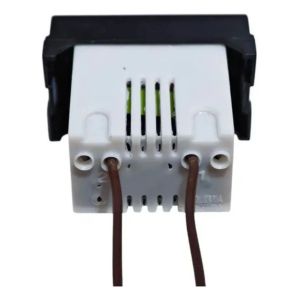 CARGADOR USB JELUZ VERONA DOBLE CONECTOR USB "C" + USB "A" 5V 3A (CARGA RAPIDA) NEGRO - Vista 2