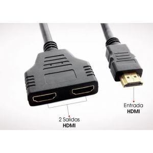DIVISOR DE SEÑAL HDMI DE UNA ENTRADA Y 2 SALÍDAS - Vista 3
