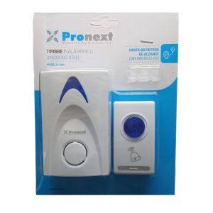 TIMBRE INALAMBRICO CODIFICADO 80MTS PRONEXT
