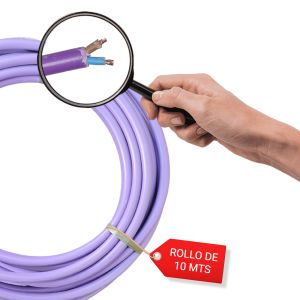 CABLE TREFILCON SUBTERRANEO 2X6 MM X 10 METROS - Vista 1