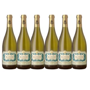 VINO RUTINI CHARDONNAY BLANCO 750 CC X 6 BOTELLAS