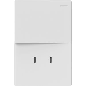 SET ARMADO TECLA Y USB-C MONACO BLANCO MACROLED (1 PUNTO Y 2 USB-C) 10A C/ BASTIDOR METALICO
