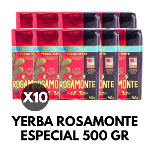 YERBA ROSAMONTE ESPECIAL 500 GR X 10 UNIDADES - Vista 1