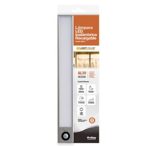 LISTON LED INTELIGENTE RECARGABLE USB 30CM CONTROL REMOTO LIGHT HOUSE - Vista 1