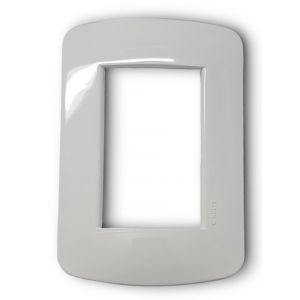 TAPA BLANCO ORIGINAL P/3 MODULOS LINEA PLEIN EXULTT