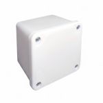 CAJA DE PASO ESTANCA IP65 EXTERIOR 90 X 90 X 75 MM BLANCO