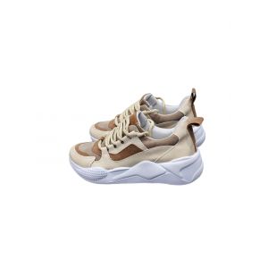ZAPATILLAS MALLORCA BEIGE MUJER PLATAFORMAS MODA GOMA LIBERTA - Vista 5