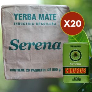 YERBA MATE CANARIAS SERENA 500 GR X 20 UNIDADES - Vista 1