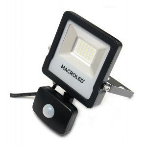 REFLECTOR LED SMD 20W IP65 CON SENSOR MOVIMIENTO MACROLED