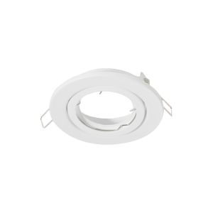 SPOT DE EMBUTIR DICROICA MOVIL BLANCO METALICO 10 CM
