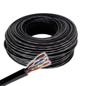 CABLE UTP CAT 5E GIGANET EXTERIOR X 305 MTS - Vista 2