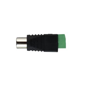 CONECTOR DE RCA HEMBRA A BORNERA - Vista 3