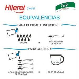 EDULCORANTE HILERET SWEET FORTE LIQUIDO 400 ML - Vista 4
