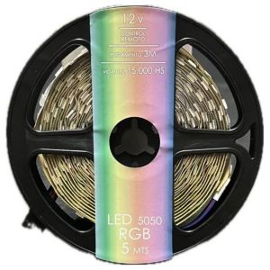 TIRA LED RGB EXTERIOR 12V 5050 5 MTS CANDELA - Vista 3