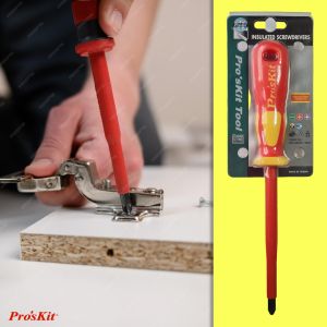 DESTORNILLADOR CON AISLACION PHILIPS 3X150MM 1000V PROSKIT - Vista 5