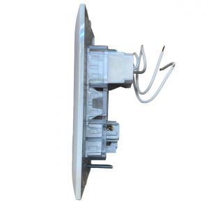 SET ARMADO LINEA DUNA MAS 1 USB DOBLE 2 A + 1 TOMA 10A EXULTT - Vista 3