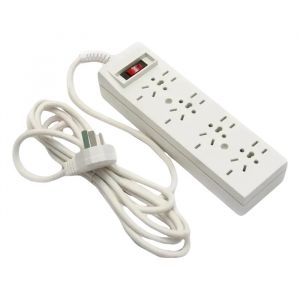 ZAPATILLA 4 TOMAS MULTINORMA 10A CABLE 3MTS BLANCA CAMBRE - Vista 1