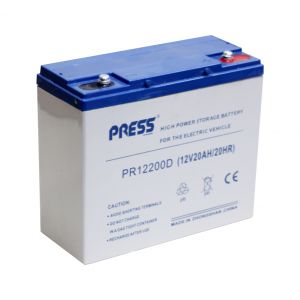 BATERIA DE GEL DE 12V 20 AH PRESS CICLO PROFUNDO