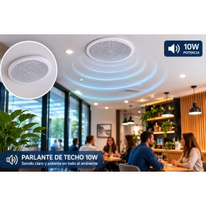 PARLANTE DE TECHO 10W - Vista 1