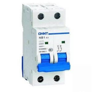 LLAVE TERMICA BIPOLAR 2X20A 10KA CURVA D CHINT