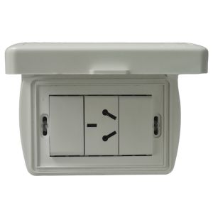 TAPA CAPSULADA EXTERIOR RIGIDA APLICAR + 1 TOMA ESPECIAL EXULTT URBANA