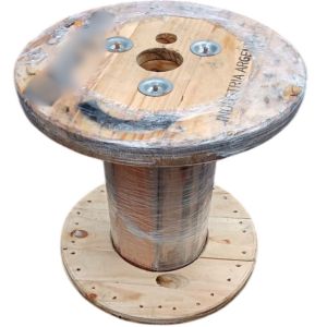 CARRETEL DE MADERA BOBINA 50X49 CM