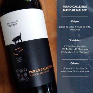 VINO PERRO CALLEJERO CABERNET 750 - Vista 2