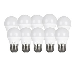 LAMPARA GOTA LED 5 WATT CANDELA LUZ FRIA X 10 UNIDADES