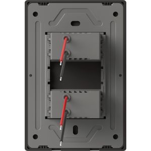 SET ARMANDO DIMMER LED DOBLE MILAN GRIS MACROLED - Vista 1